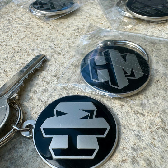 Embossed Branded Metal House Masters Keyring (Limited Edition)