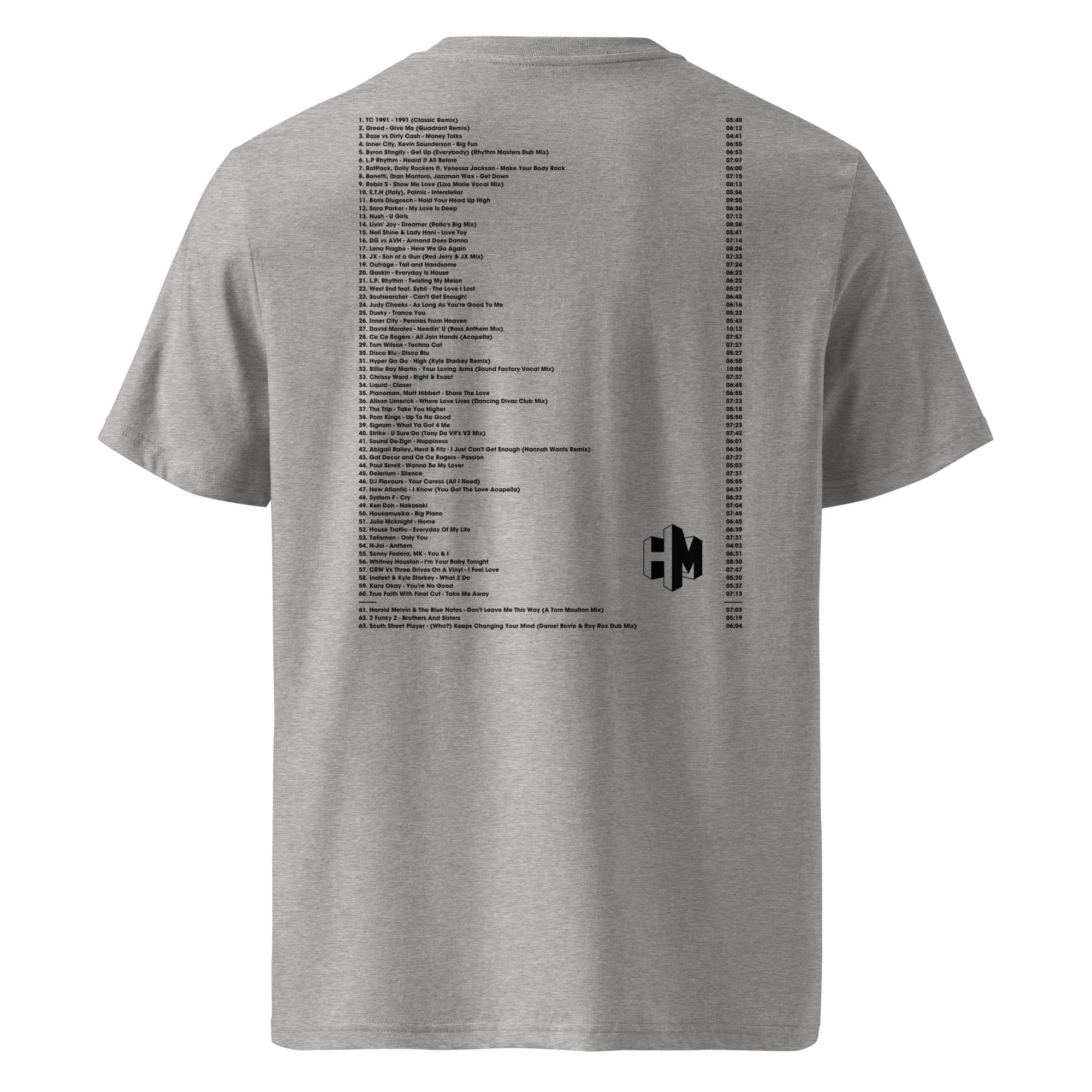 Secret Session 002 Track Listing Memorabilia WHITE/GREY